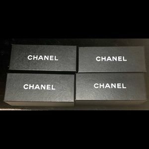 Lot of 4 Chanel sunglass boxes $23